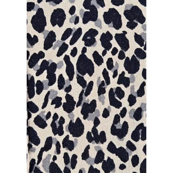 Leopard Print Ankle Pant Skinny Stretch Sz 12 A New Day Cheata High Rise Sexy - Picture 7 of 14